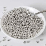 perle di zucchero metallizzate argento 80 gr