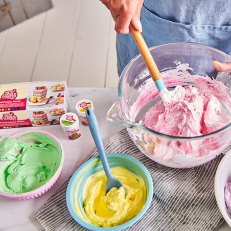 Confezione da 8 coloranti alimentari in gel Funcakes