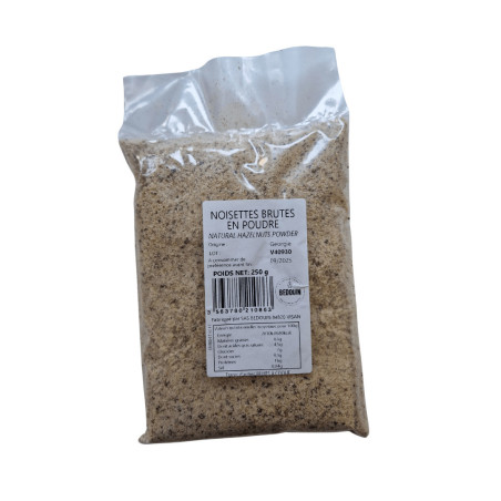 polvere di nocciole 250gr