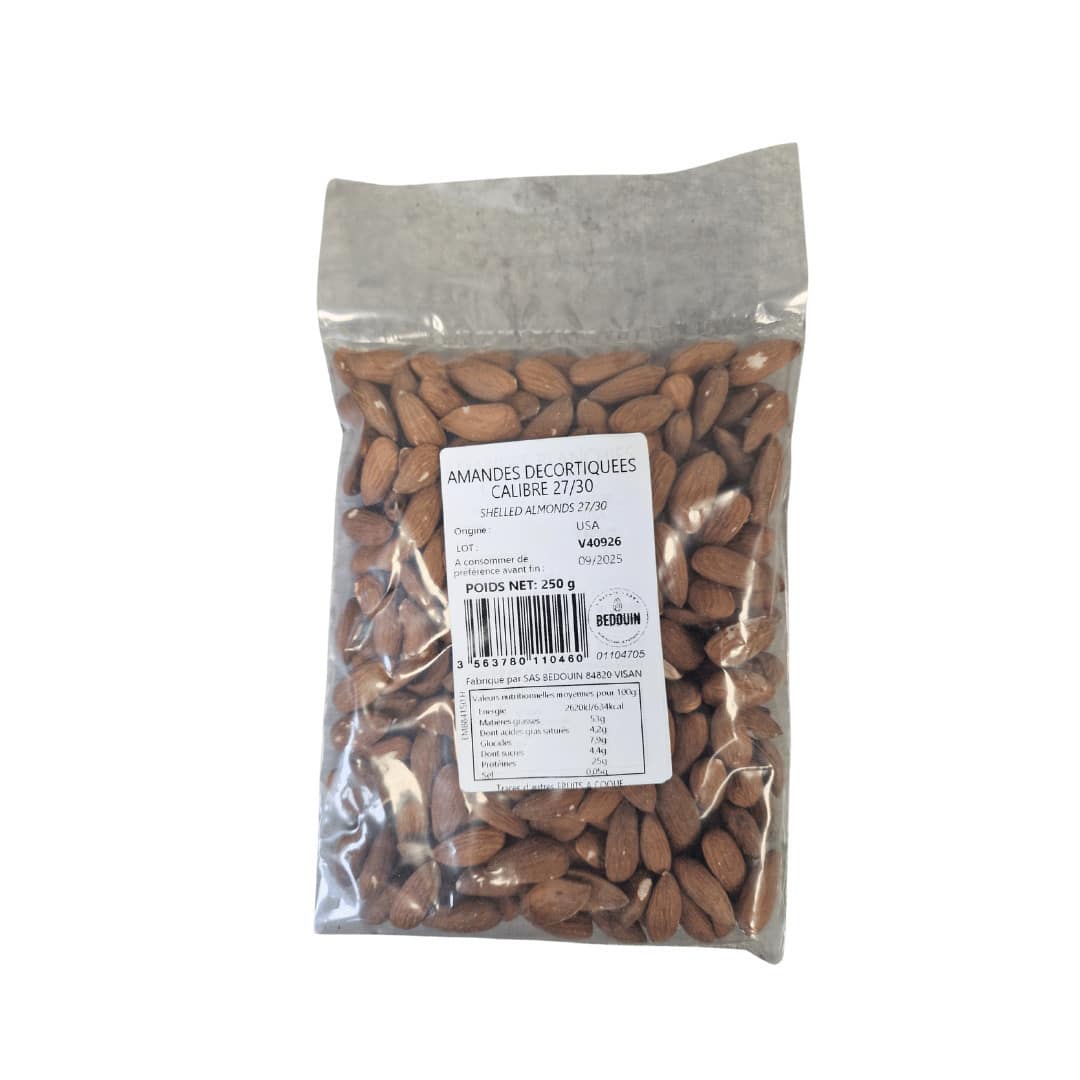 mandorle sgusciate 250gr