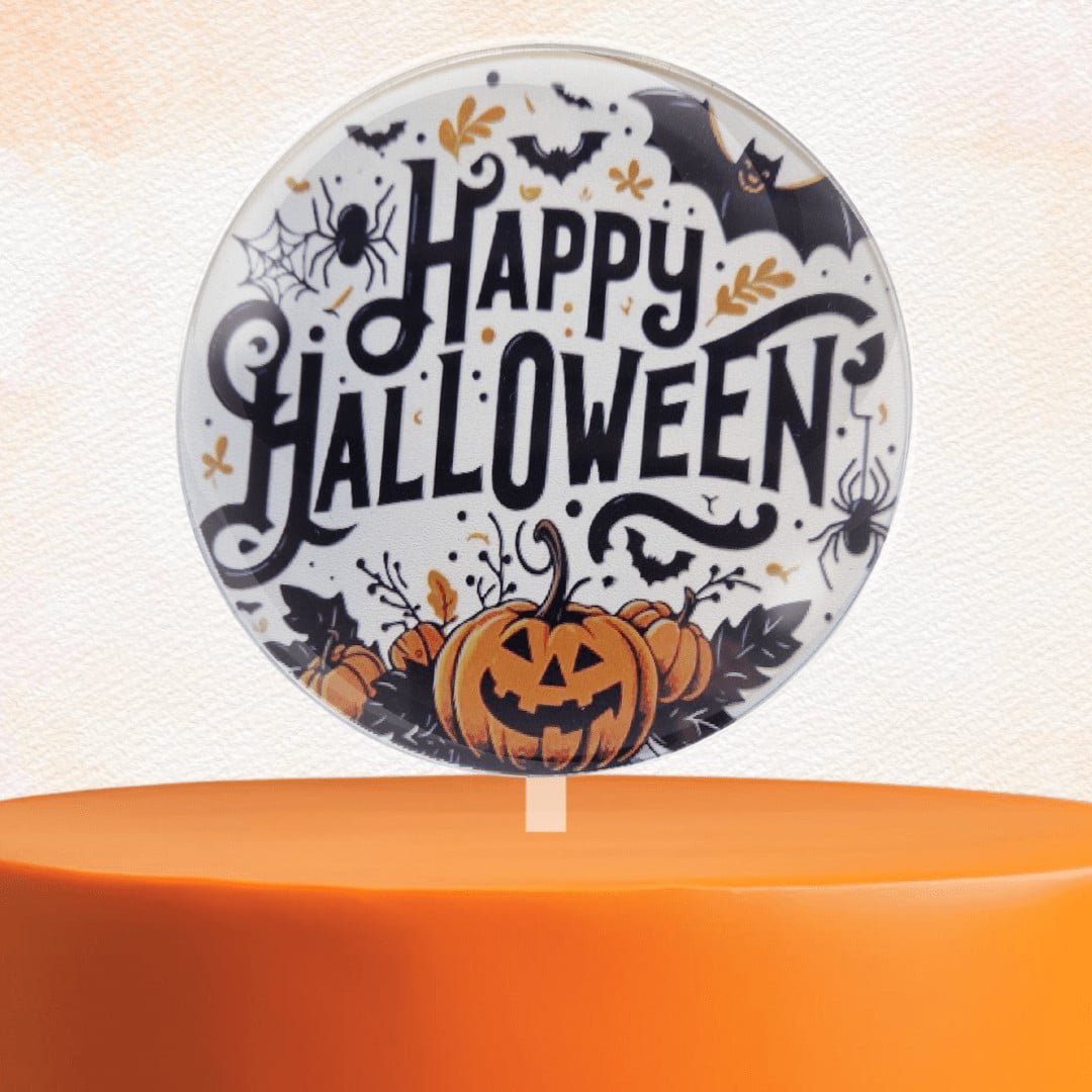 decorazione per torta di Halloween