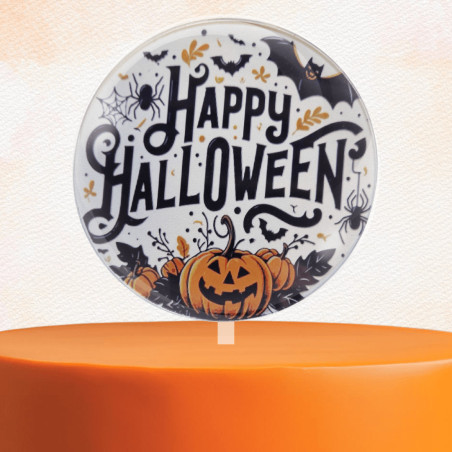 decorazione per torta di Halloween