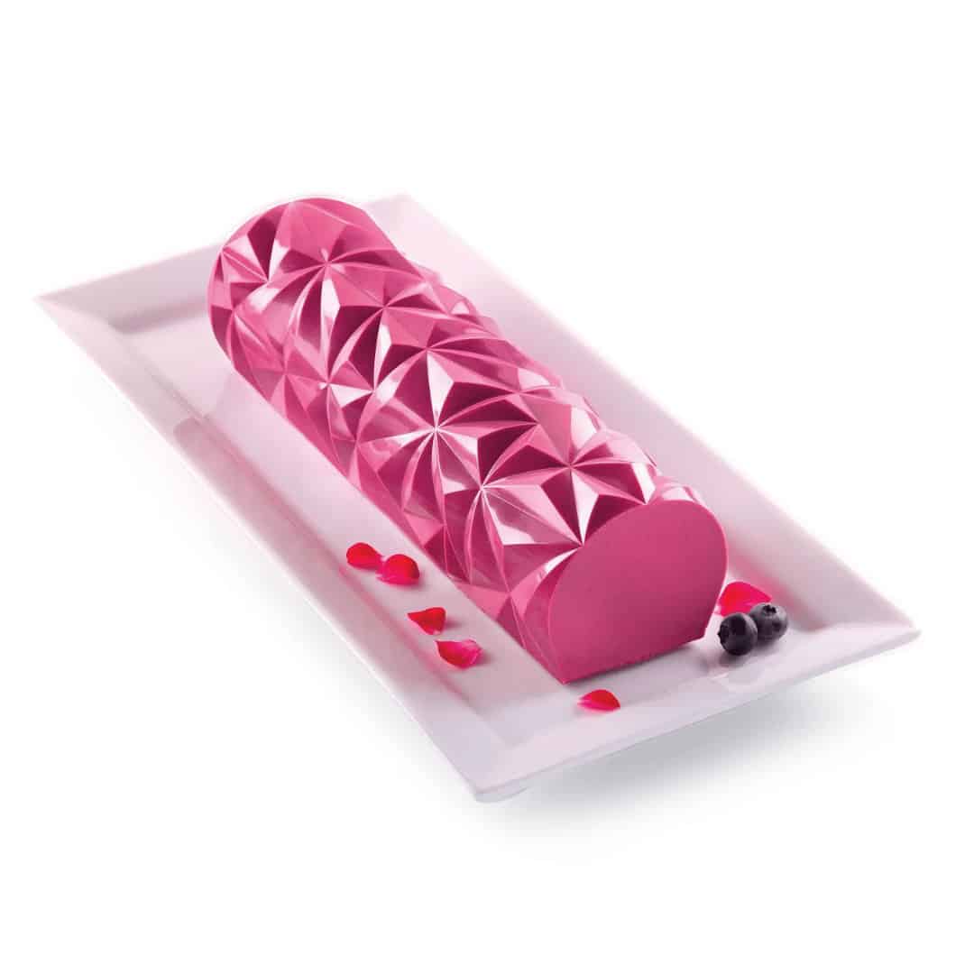 Set di stampi per tronchi Silikomart Diamond