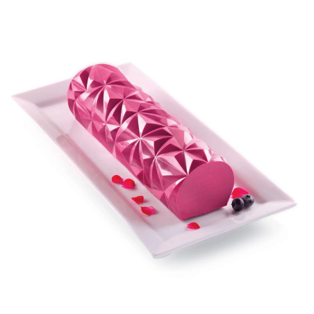 Set di stampi per tronchi Silikomart Diamond