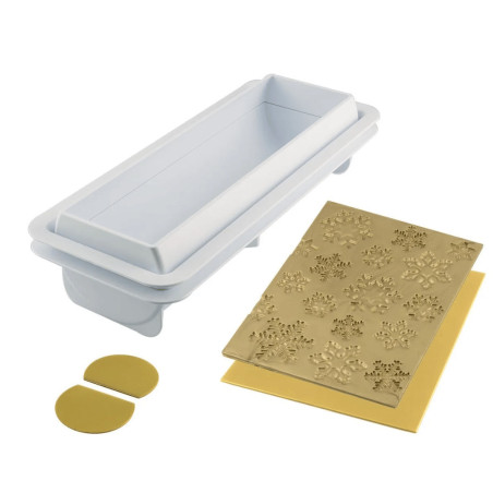 Kit stampo per tronchi di fiocchi di neve Silikomart