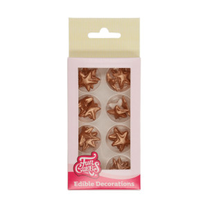 Stella di zucchero funcakes color bronzo