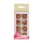 Stella di zucchero funcakes color bronzo