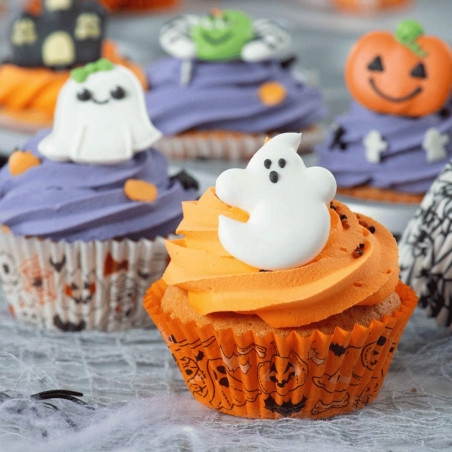 36 pirottini per cupcake di Halloween