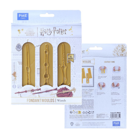 confezione dello stampo per modellare la bacchetta di Harry Potter