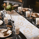 runner da tavolo 30 anni d'oro