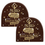 due estremità del registro del pannello di Natale