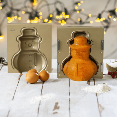 la decorazione dello stampo del pupazzo di neve 3d