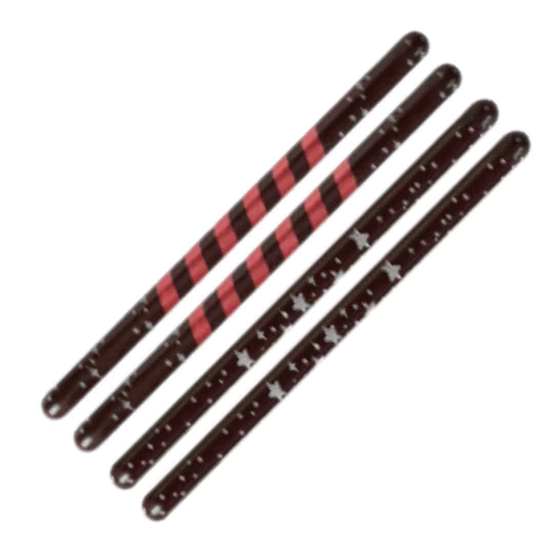 Bastoncini di cioccolato natalizi
