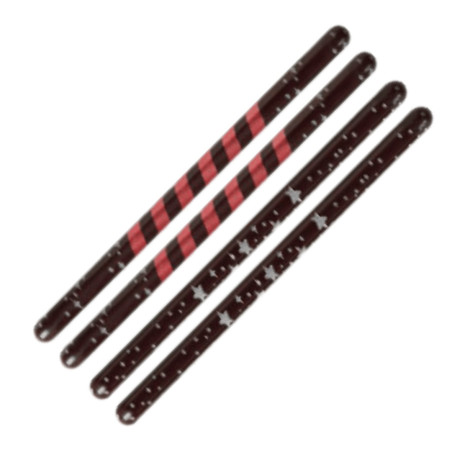 Bastoncini di cioccolato natalizi