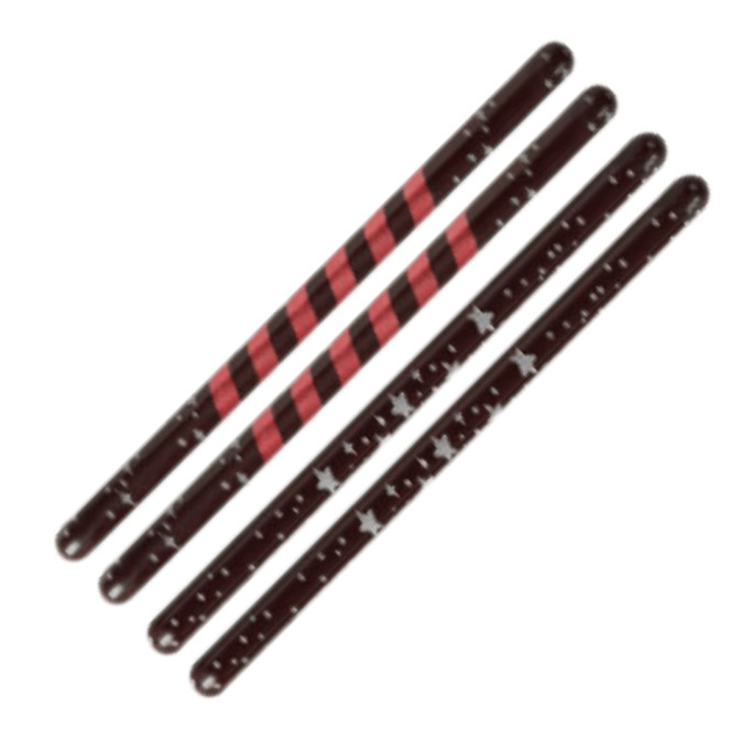 Bastoncini di cioccolato natalizi