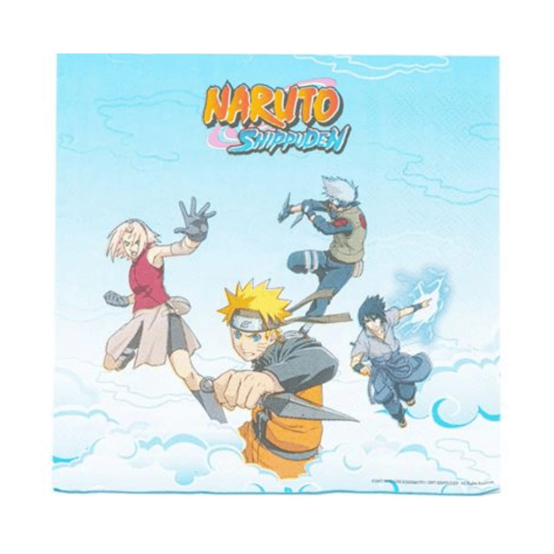 20 tovaglioli di compleanno di Naruto