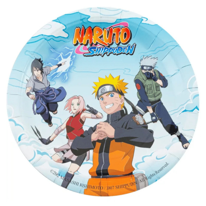8 piatti di compleanno di Naruto