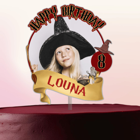Decorazione per torta di Harry Potter