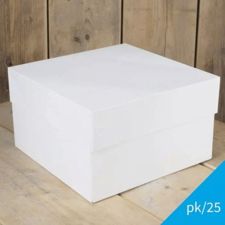 Confezione da 25 scatole per torta H 15 cm - A vostra scelta