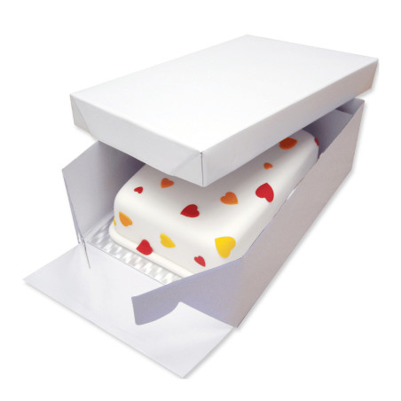 Scatola torta + Sottotorta 33 x 22,8 cm