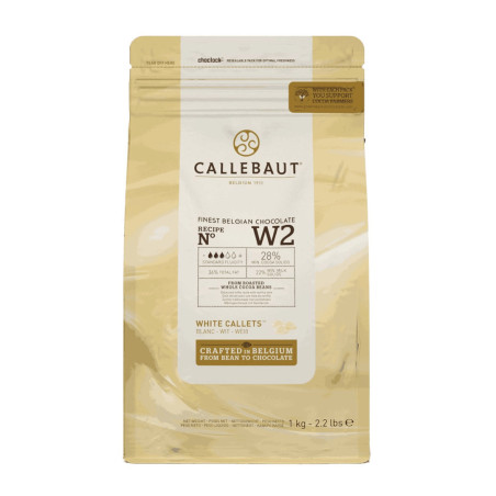 Granelli Di Cioccolato Bianco Calleabaut 1kg O 2,5 Kg