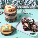 decorazioni sulla torta di Natale