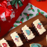 pasticcini decorati con decorazioni di zucchero