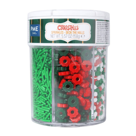 Assortimento di confettini natalizi