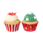 due cupcakes di Natale