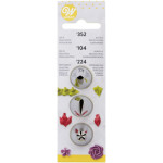 Set di bussole Wilton da 3 pezzi (decorativi).