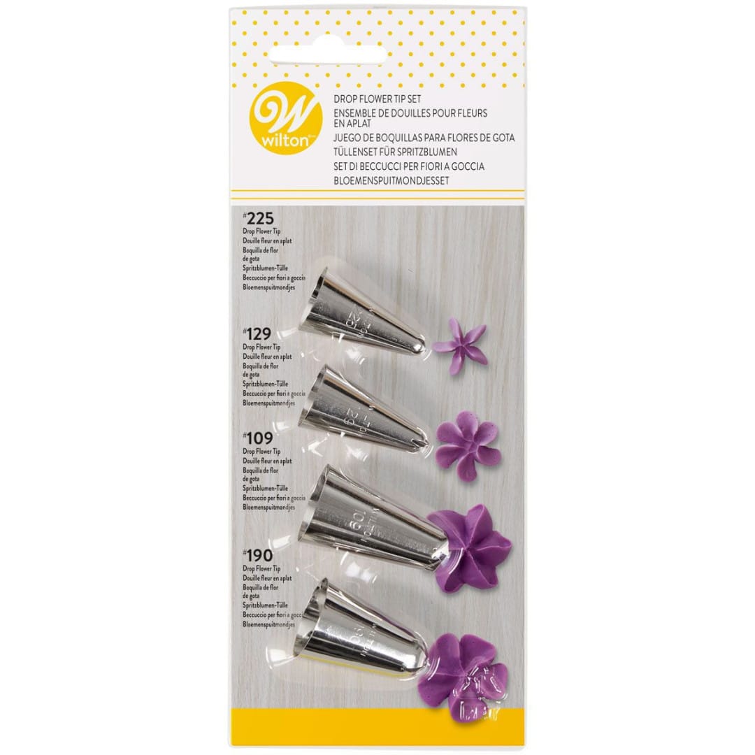 Set di 4 punte per dolci Wilton