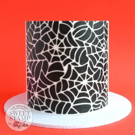 Rendering dello stencil delle ragnatele con timbro dolce