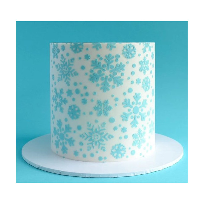 torta di fiocchi di neve