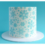 torta di fiocchi di neve