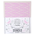 foglio di stencil per timbri dolci Marabou