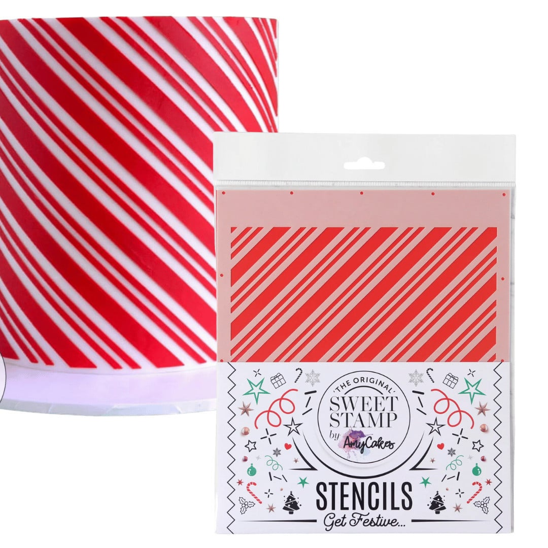Stencil per strisce di caramelle SweetStamp