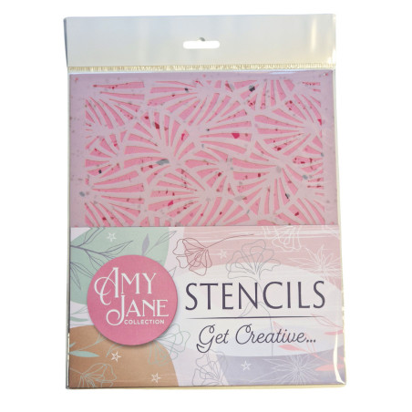FOGLIA Stencil SweetStamp Conchiglia