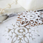 polvere commestibile di neve glitterata