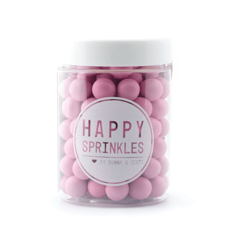 vaso di grandi perle rosa Happy Sprinkles