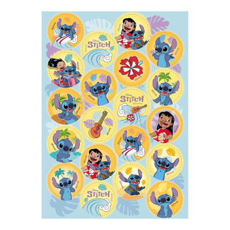 Dischi commestibili mini Stitch