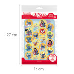 Dischetti di wafer mini Stitch Ø 3,4 cm nella loro confezione