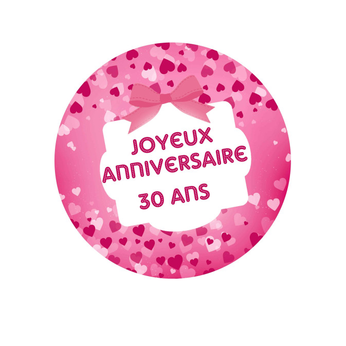 Disco-rosa-zucchero-30-anniversario