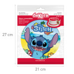 Disco di wafer Stitch da 20 cm nella sua confezione