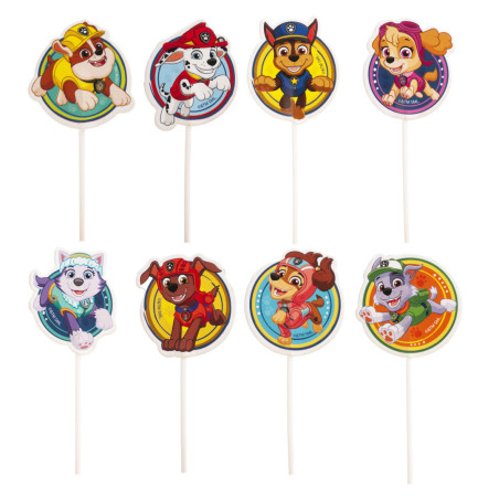 30 stecchini per cupcake Paw Patrol