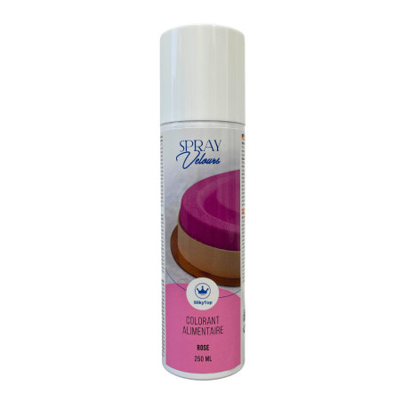 spray effetto velluto rosa 250ml