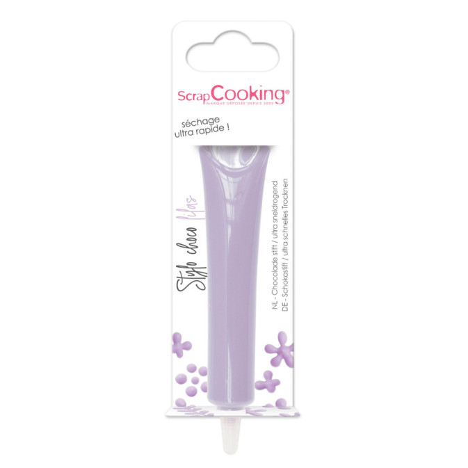 penna da cucina per scarti di cioccolato lilla
