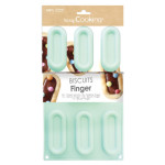 Stampo in silicone per biscotti da dito