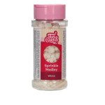 mescolare confettini bianchi