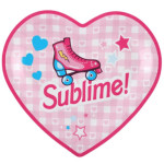 10 piatti di carta per ragazze