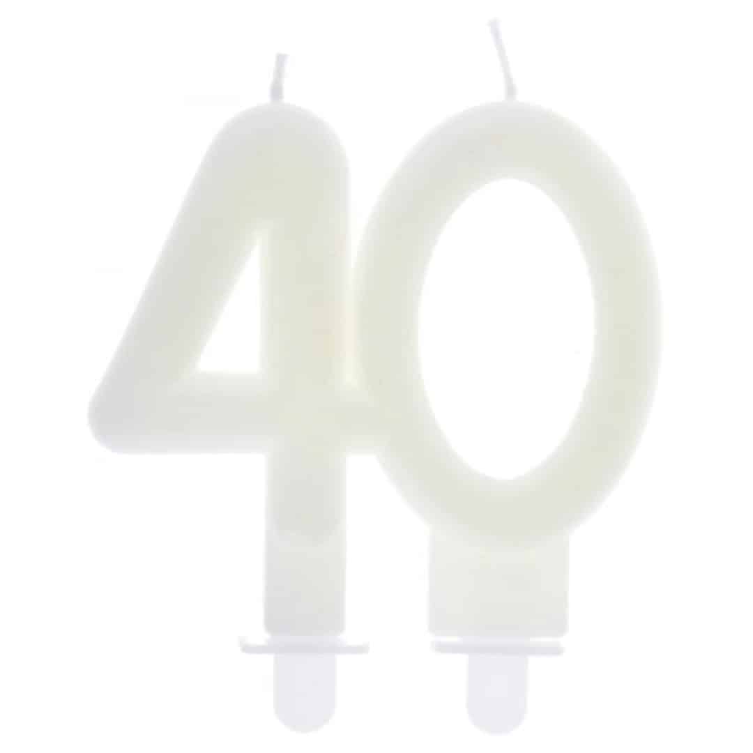 candela fosforescente 40